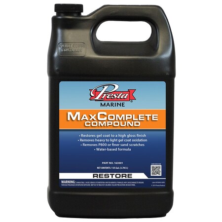 Presta MaxComplete Compound - 1-Gallon 163001
